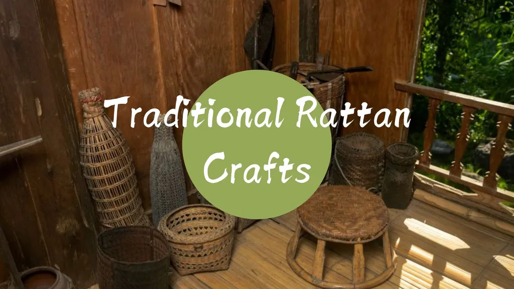 Traditional Rattan Crafts in Religious and Spiritual Practices ...