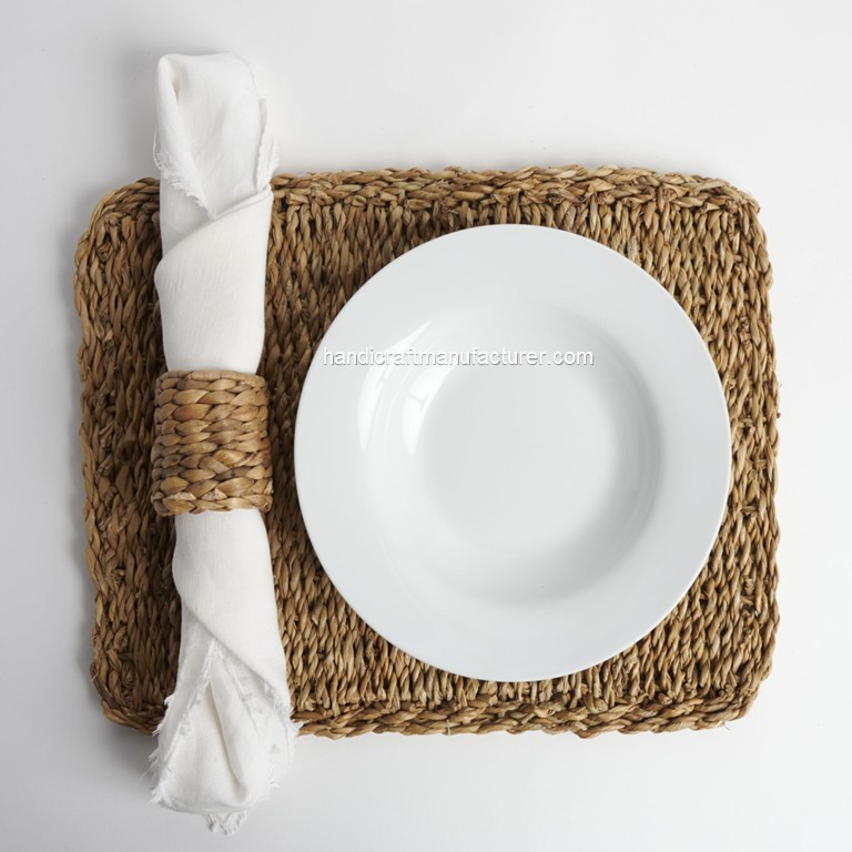 Seagrass Placemats are environmentally friendly