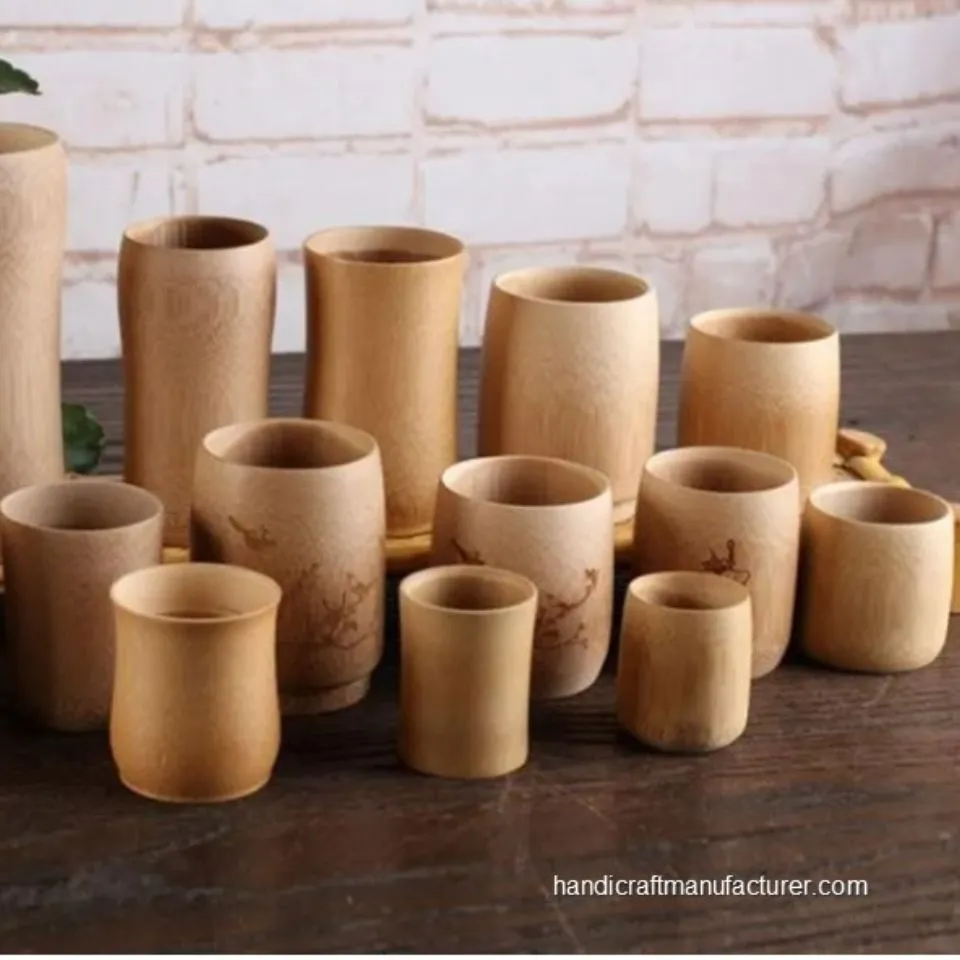 Natural Bamboo Cups Fob