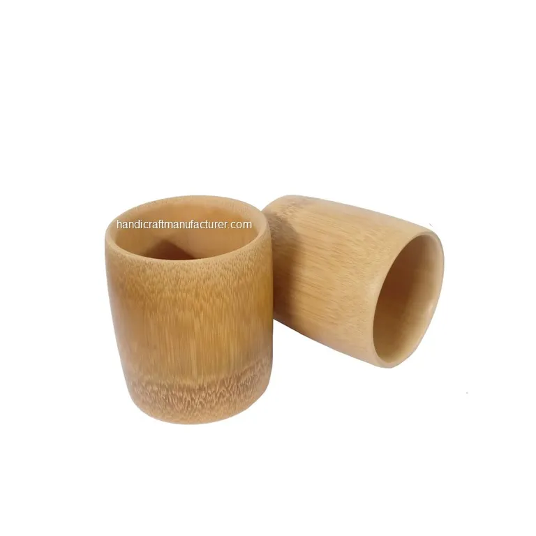 Natural Bamboo Cups Handicraft