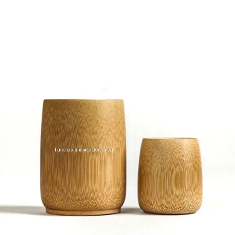 Natural Bamboo Cups Custom