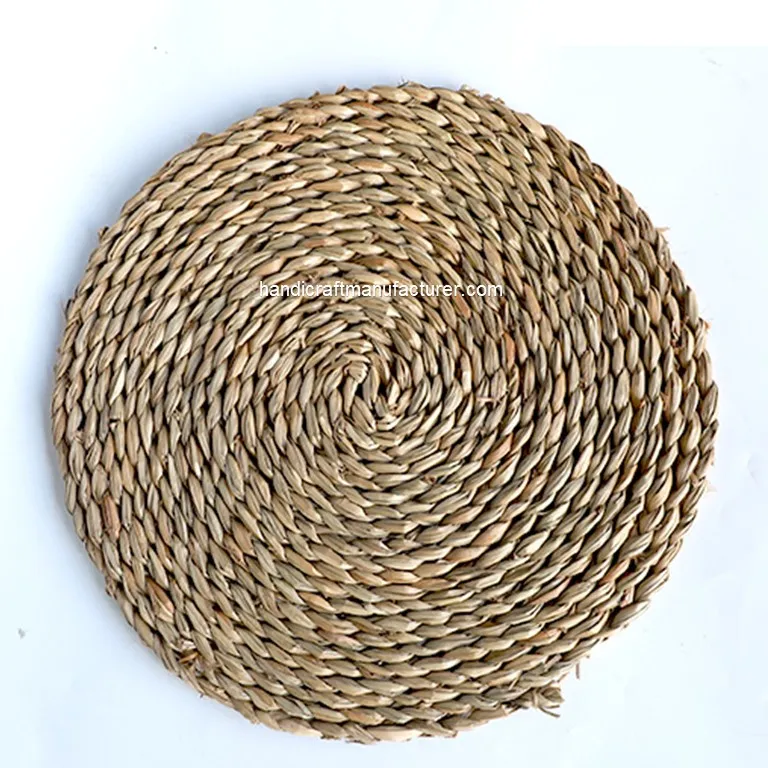 Round Natural Seagrass Placemats Manufacturer