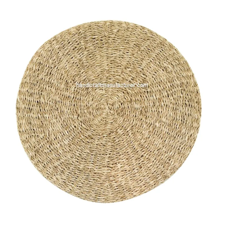 Round Natural Seagrass Placemats Vietnam