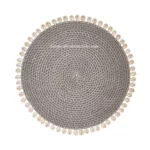Rattan Placemats With Seashells Short Lead Time