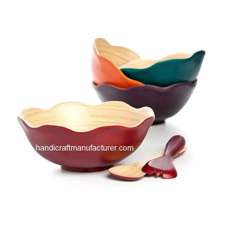 Spun Bamboo Bowls Handicraft