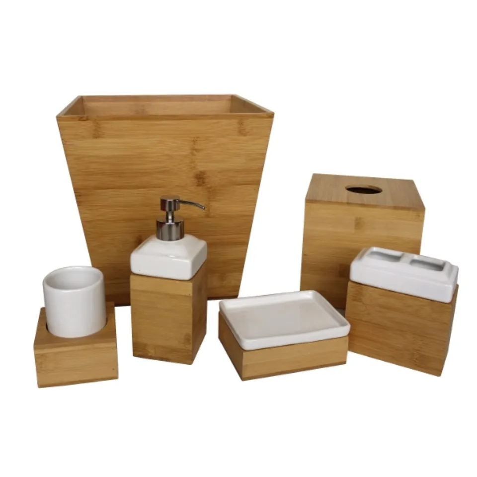 Bamboo Bathroom Set Manufacturer