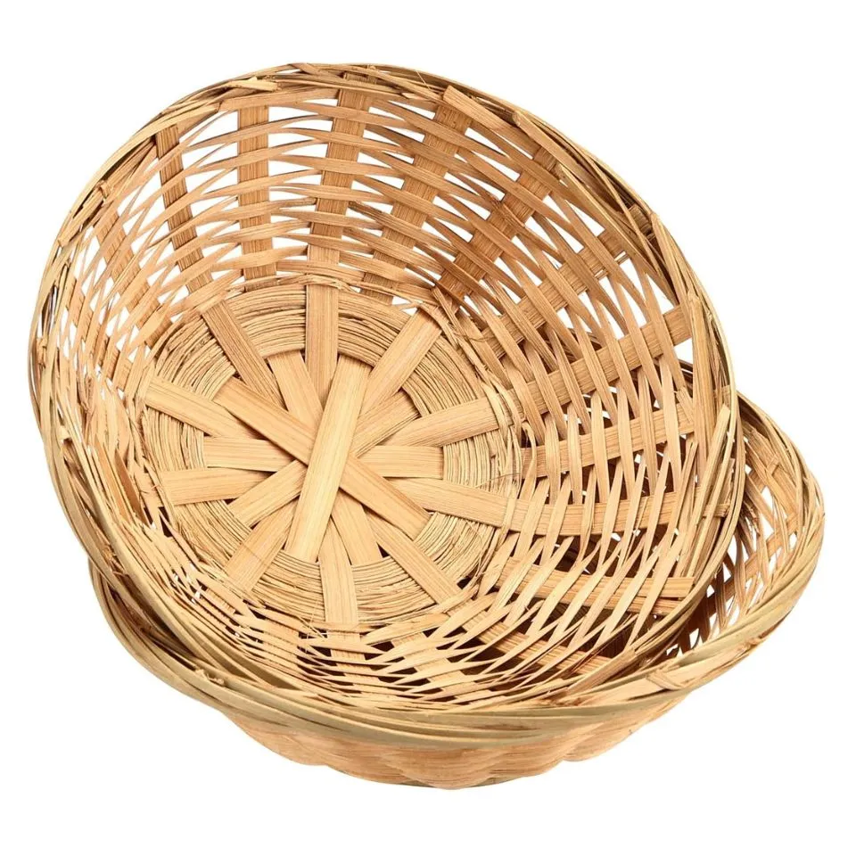 Bamboo Bread Basket Low Moq