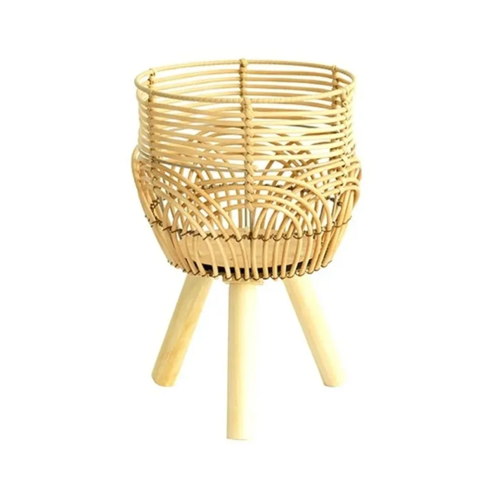 Bamboo Plant Pot Stand OEM