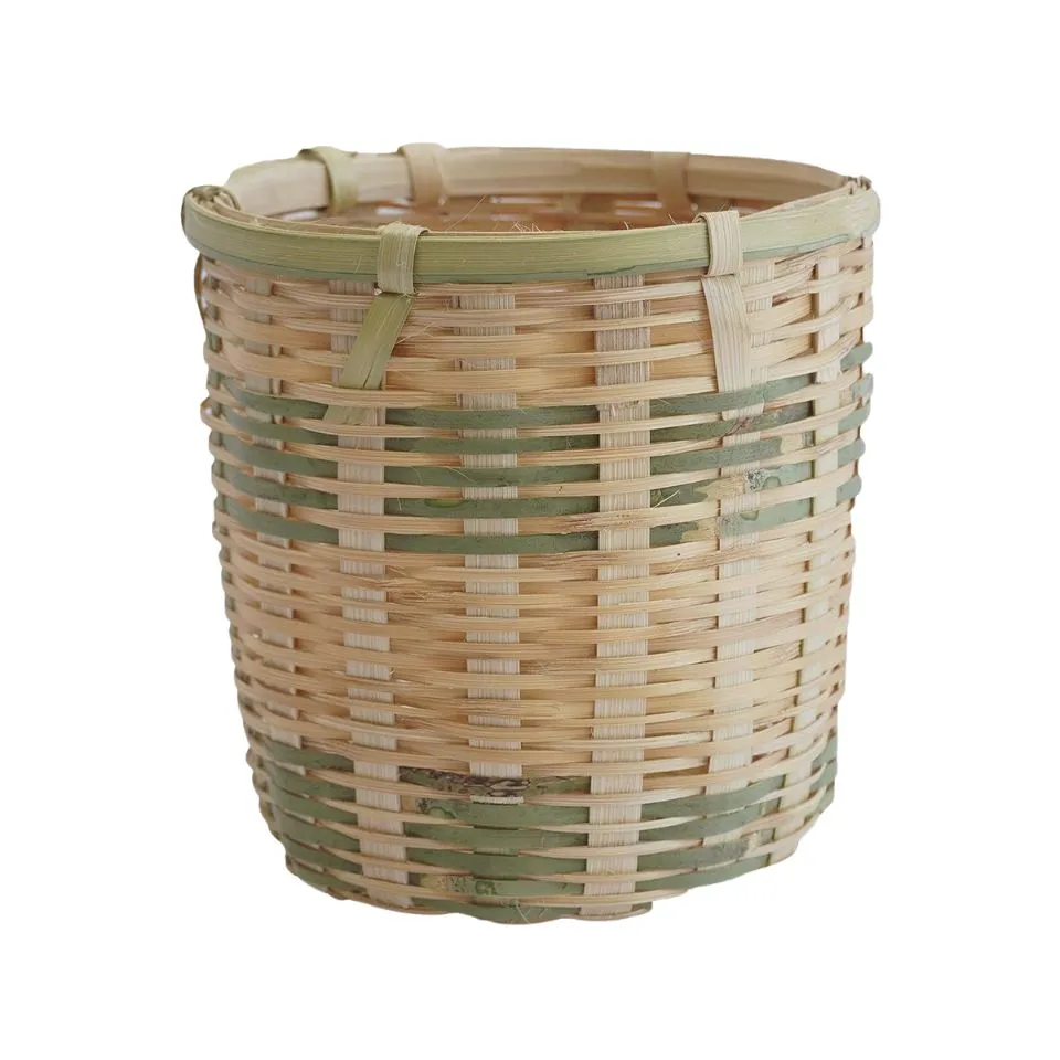 Bamboo Planter Basket Custom