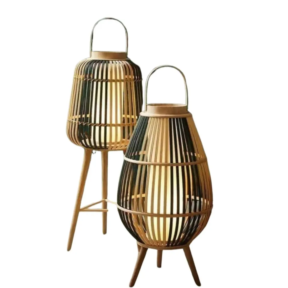 Bamboo Table Lanterns Custom