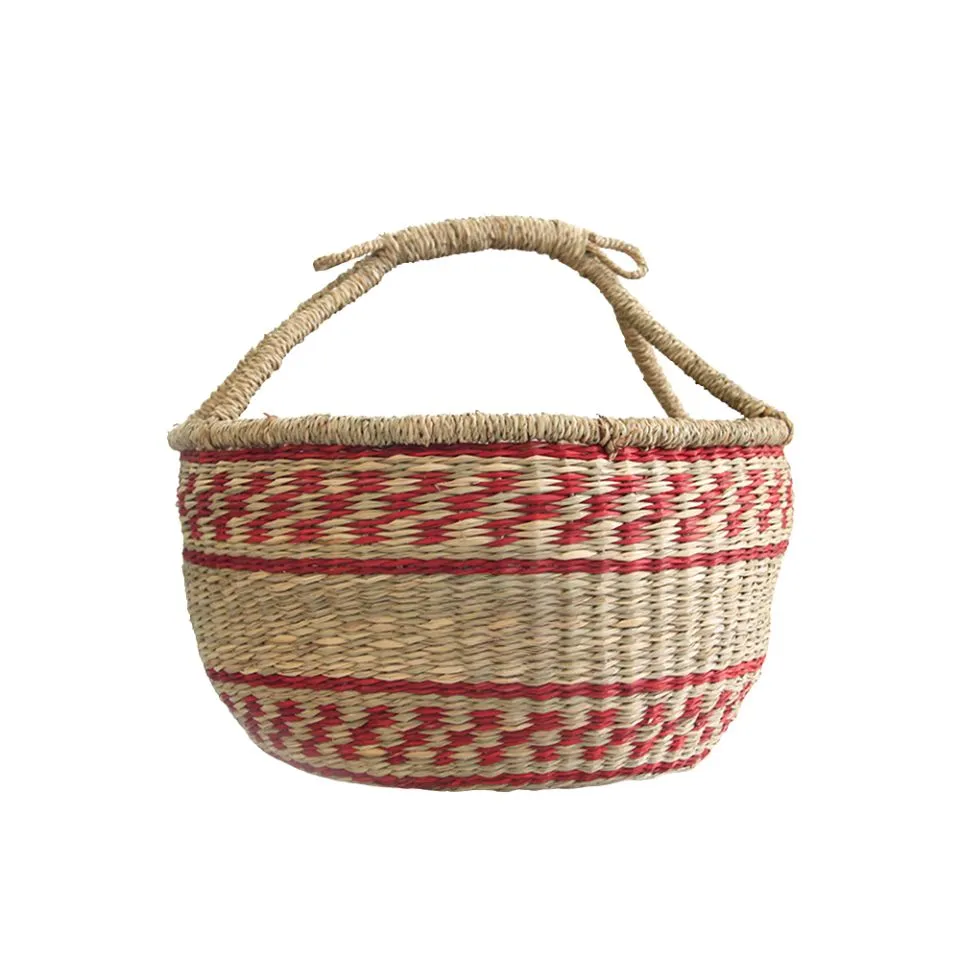 Bolga Seagrass Basket Short Lead Time
