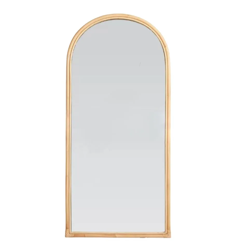 Cane Rattan Arch Mirror Full Length Hight Quality
