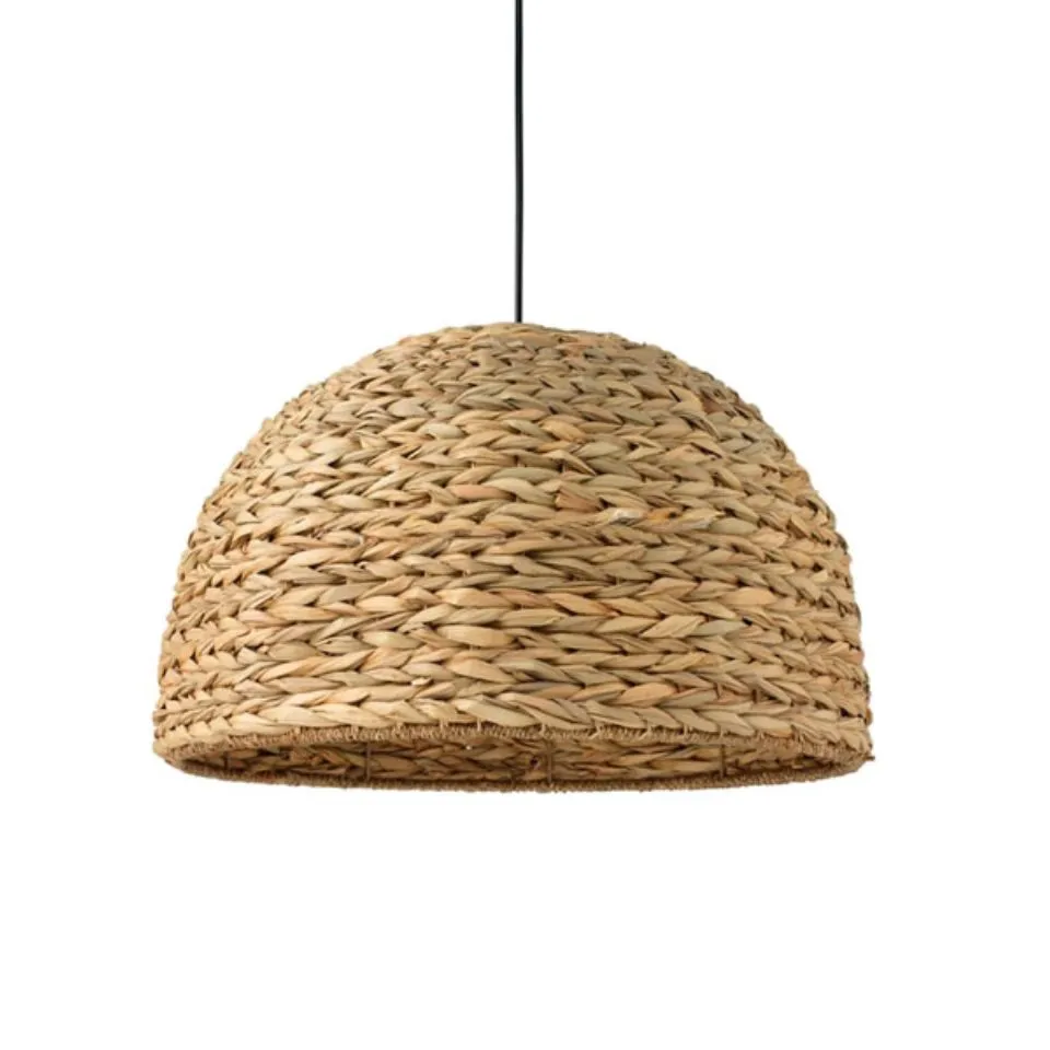 Creative Woven Water Hyacinth Lampshade OEM