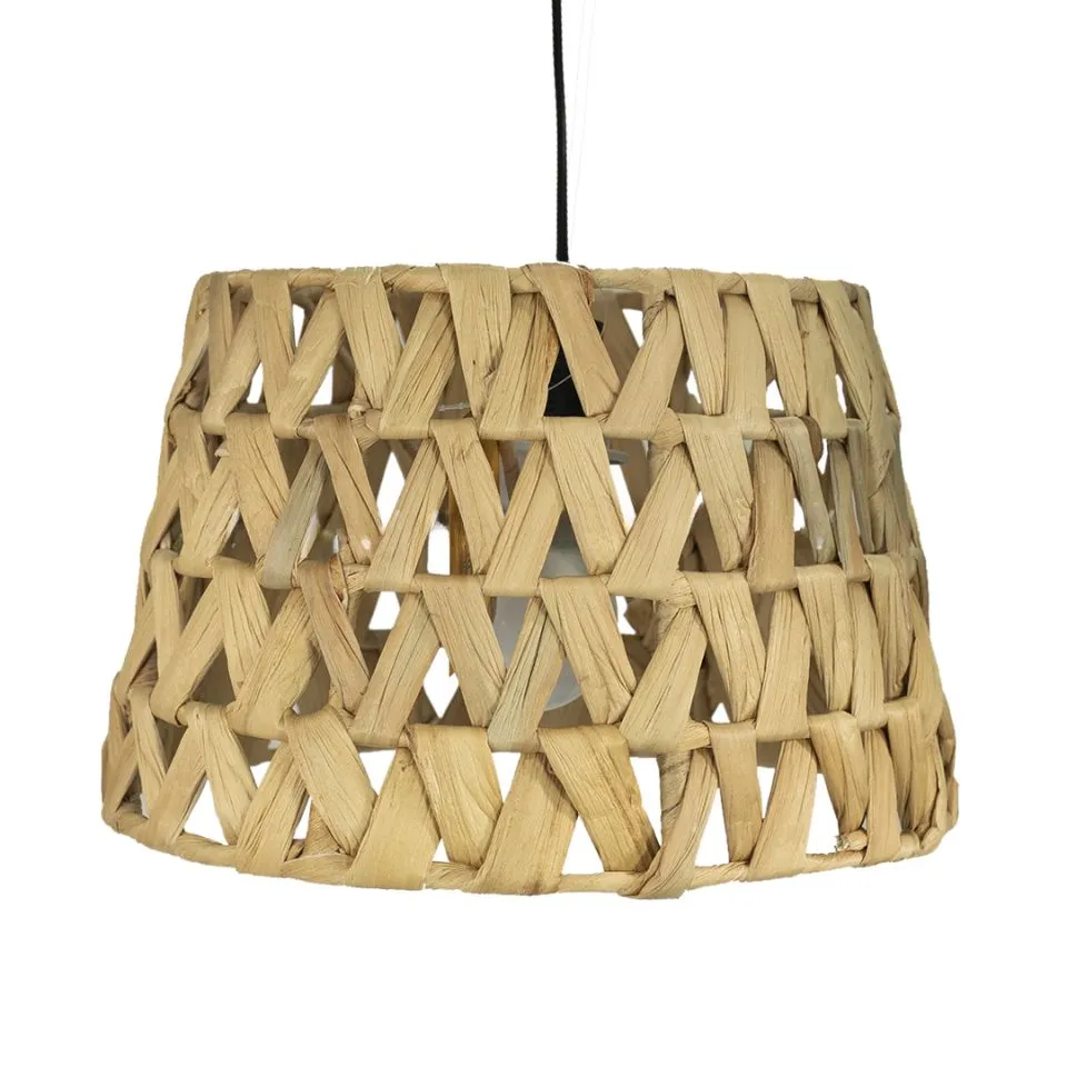 Creative Woven Water Hyacinth Lampshade Private Label
