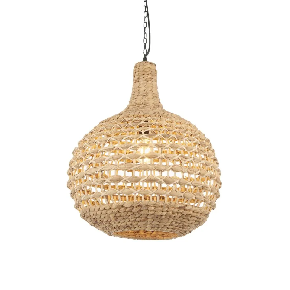 Creative Woven Water Hyacinth Lampshade Hight Quality