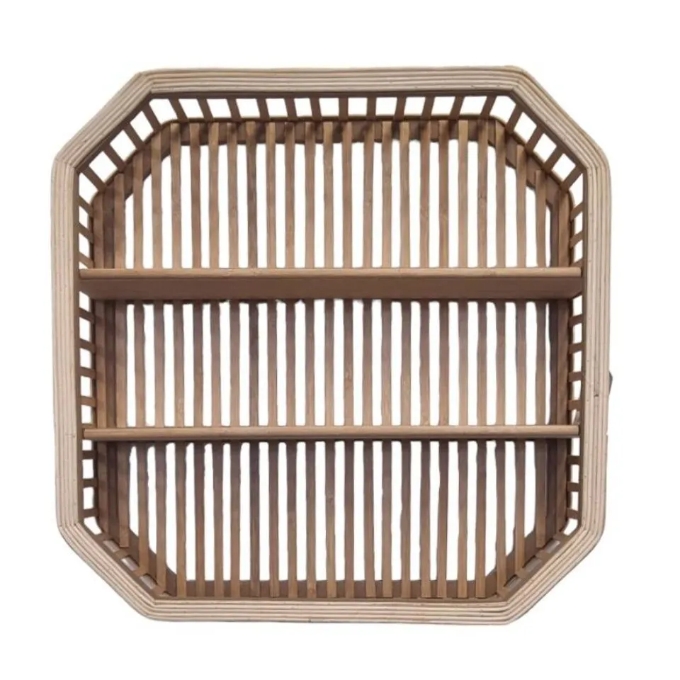 Handmade Bamboo Wall Shelf Short Lead Time
