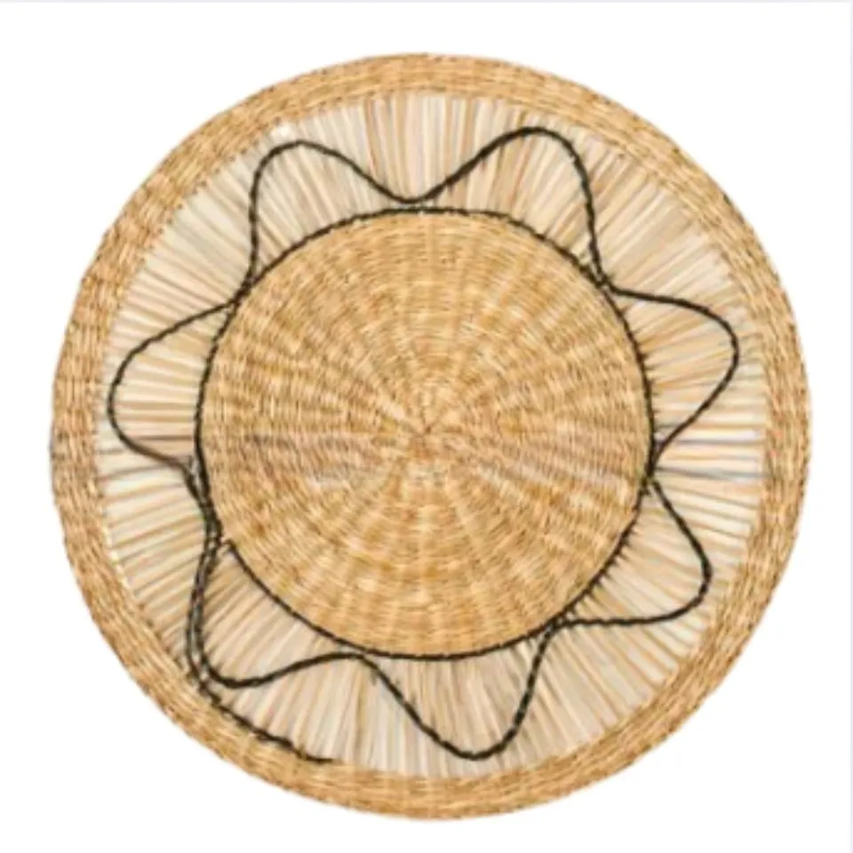 Handwoven Seagrass Placemats Handicraft