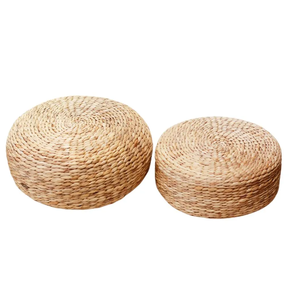 Handwoven Water Hyacinth Ottoman Custom