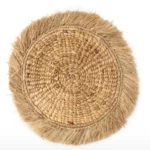 Handwoven Water Hyacinth Placemats Short Lead Time