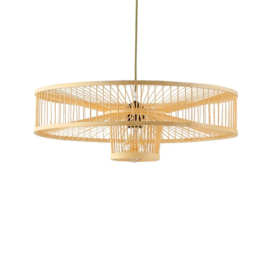 Intricately Woven Bamboo Lampshade Short Lead Time