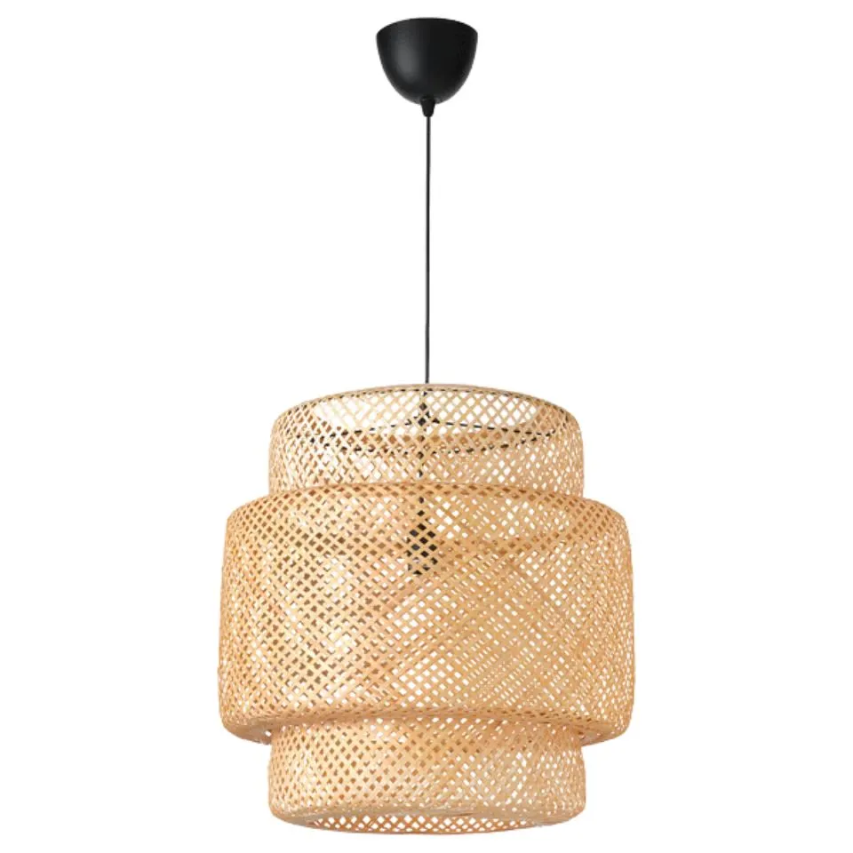 Intricately Woven Bamboo Lampshade OEM