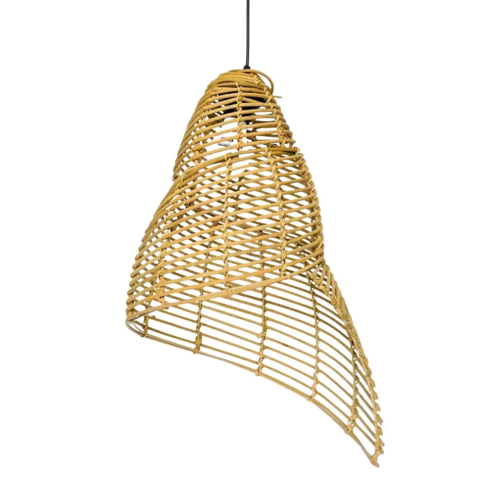 Intricately Woven Rattan Lampshade Short Lead Time