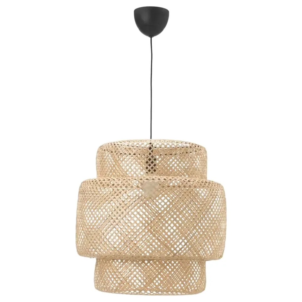 Intricately Woven Rattan Lampshade Hight Quality