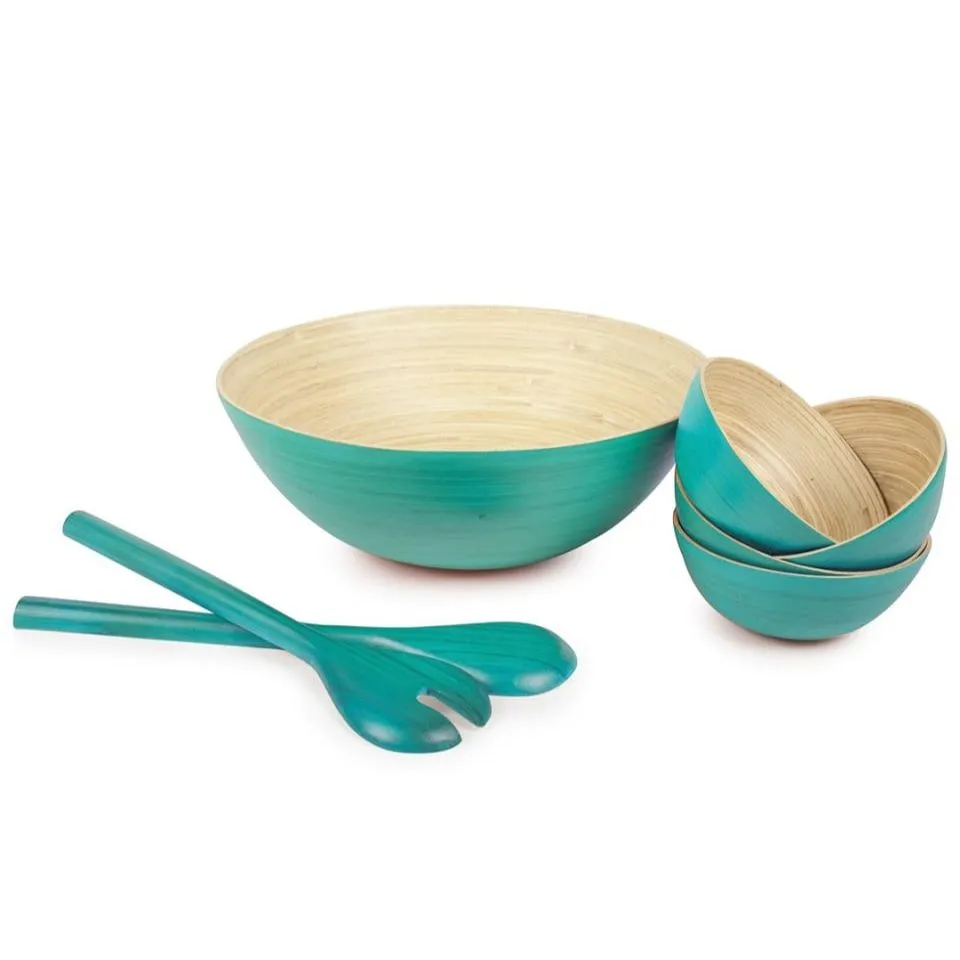 Lacquer Bamboo Bowls Set Short Lead Time