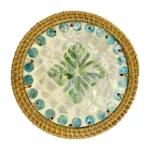 Mother Of Pearl Rattan Placemats Manufacturer