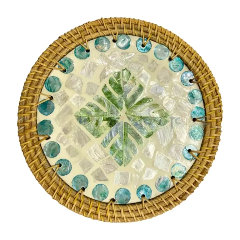 Mother Of Pearl Rattan Placemats Manufacturer