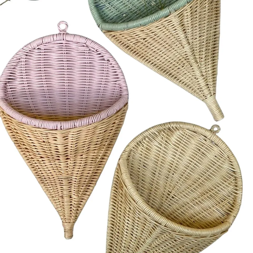 Natural Rattan Wall Decor Low Moq