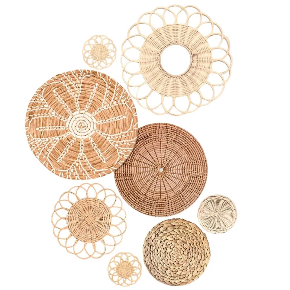 Natural Rattan Wall Decor Short Lead Time