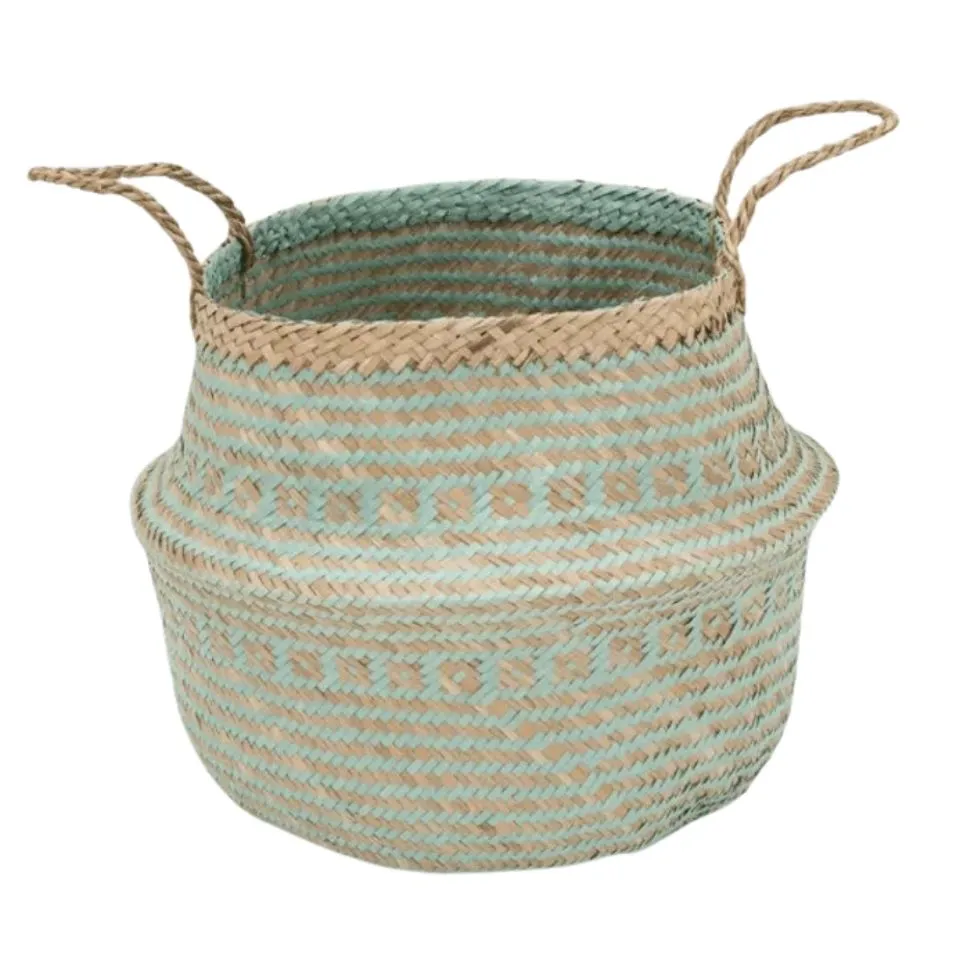 Natural Seagrass Belly Basket Low Moq