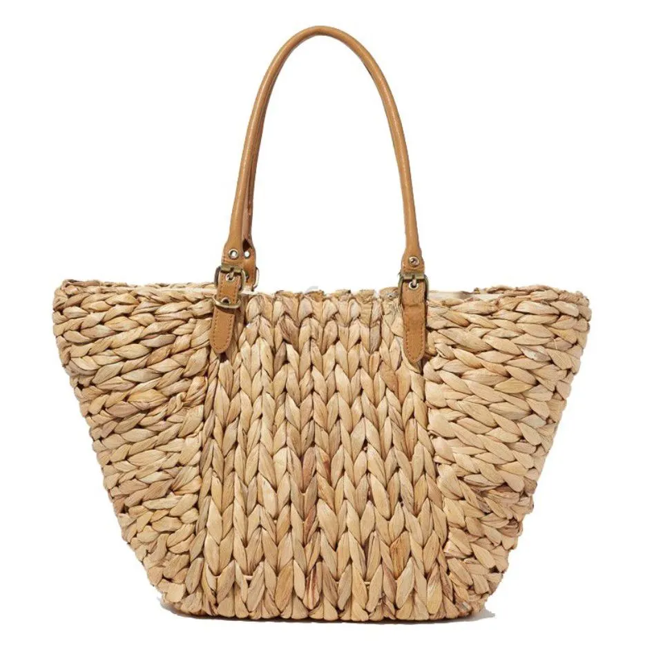 Natural Water Hyacinth Bag With Handle Manufacturer