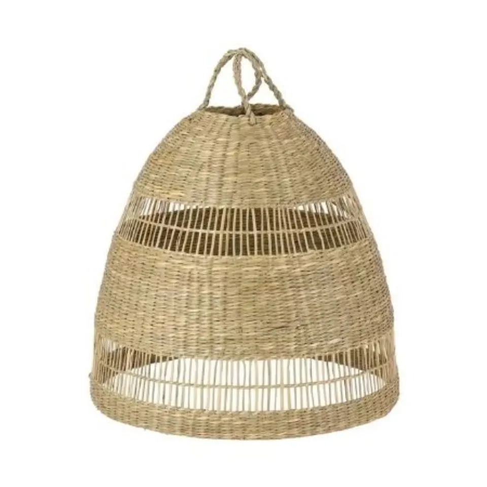 Natural Woven Seagrass Lampshade Low Moq