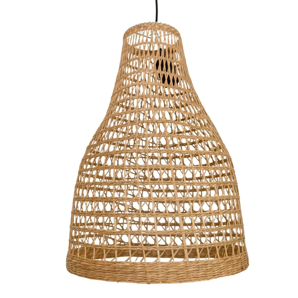 Natural Woven Seagrass Lampshade Hight Quality