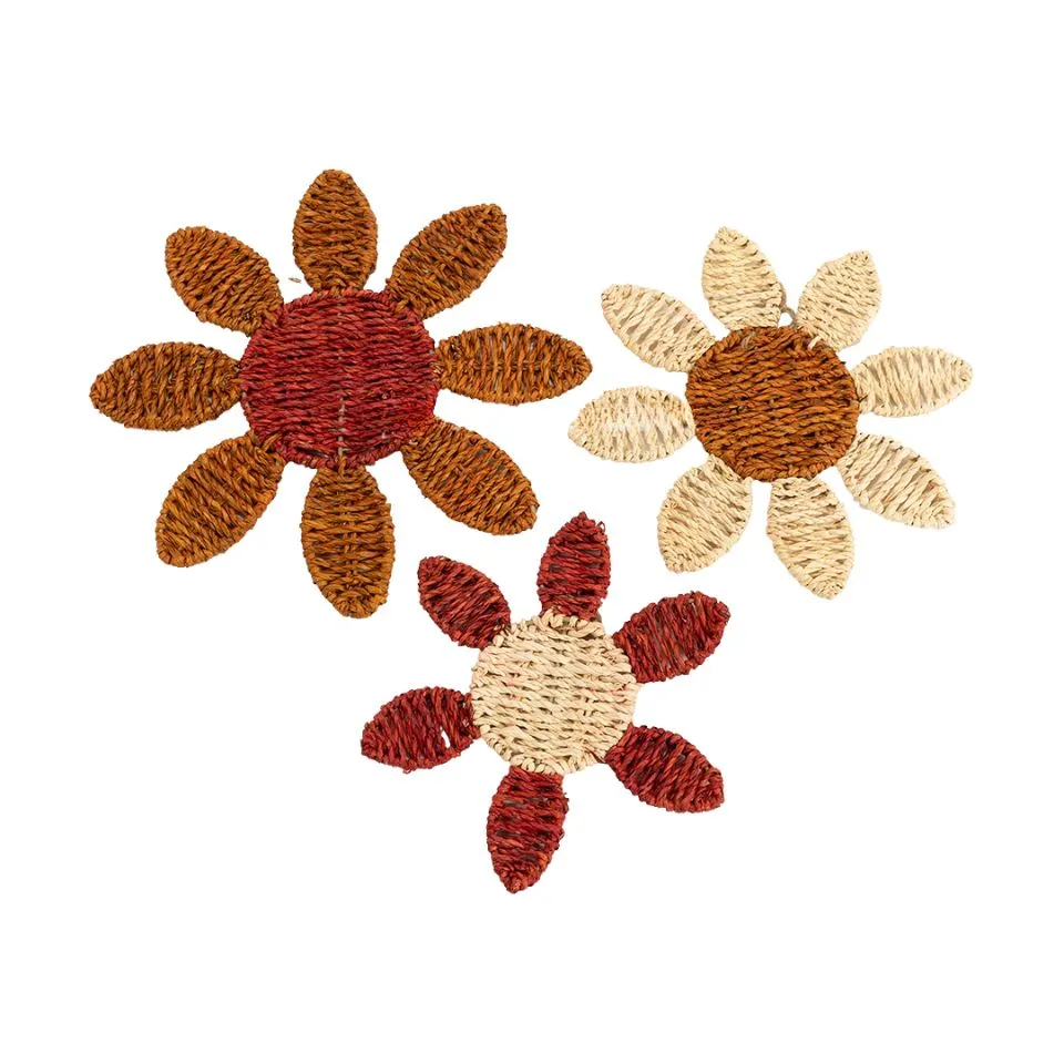 Natural Woven Seagrass Wall Decor OEM