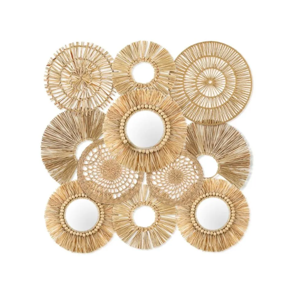 Natural Woven Seagrass Wall Decor Handicraft