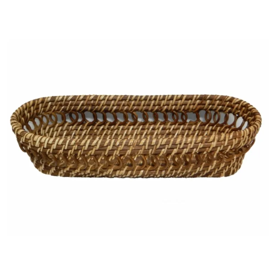 Oval Rattan Bread Basket Manufacturer