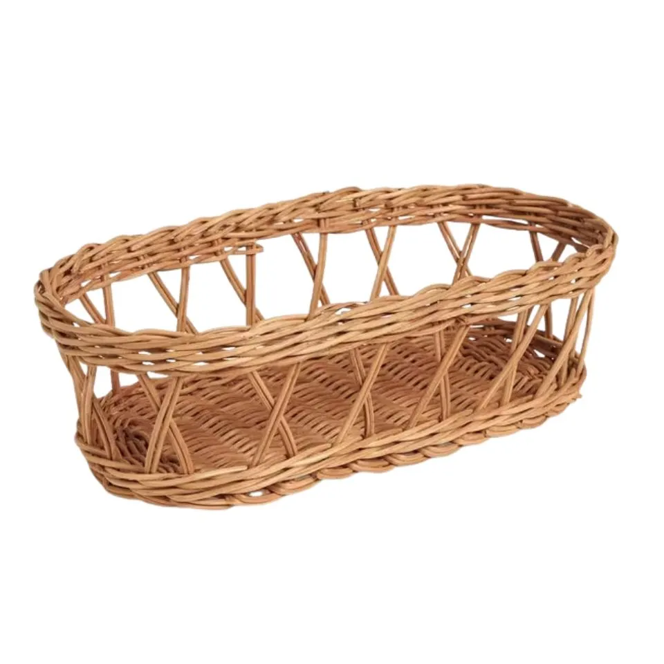 Oval Rattan Bread Basket Vietnam