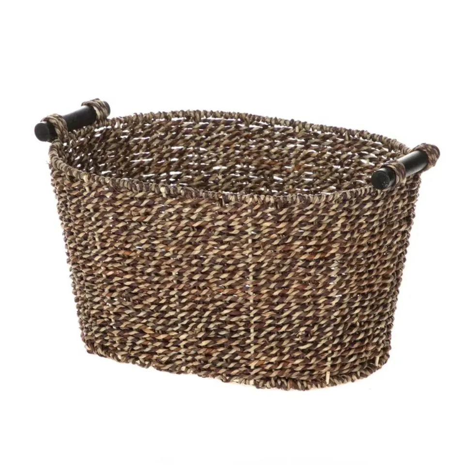 Oval Seagrass Storage Basket OEM
