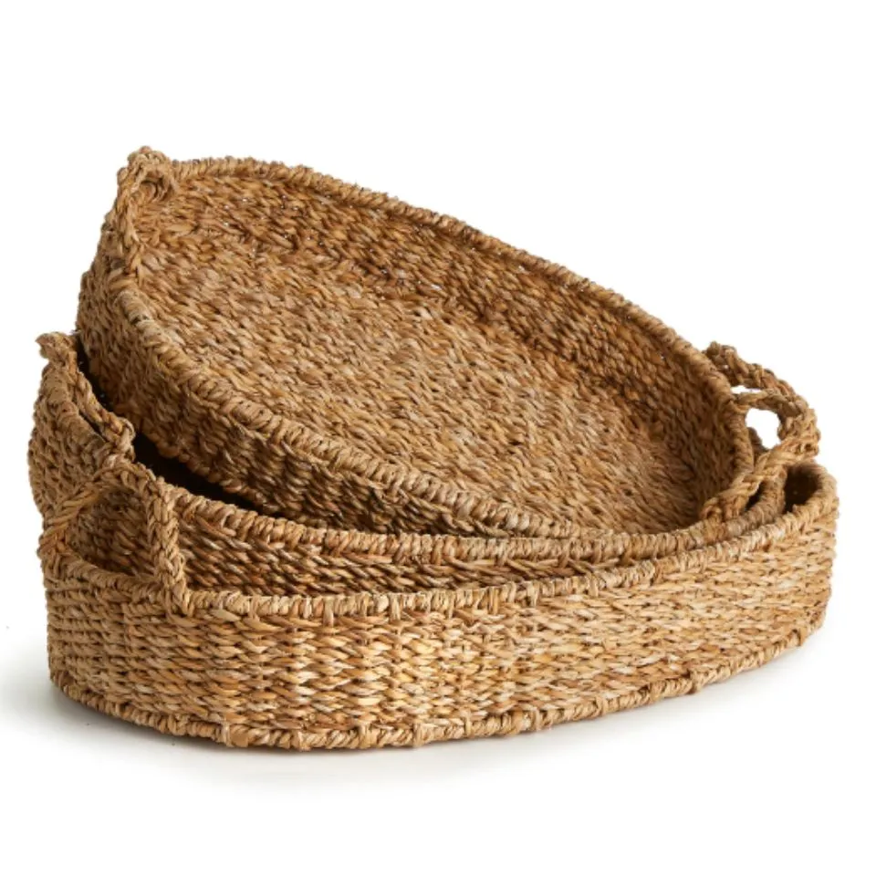 Oval Seagrass Serving Tray Manufacturer
