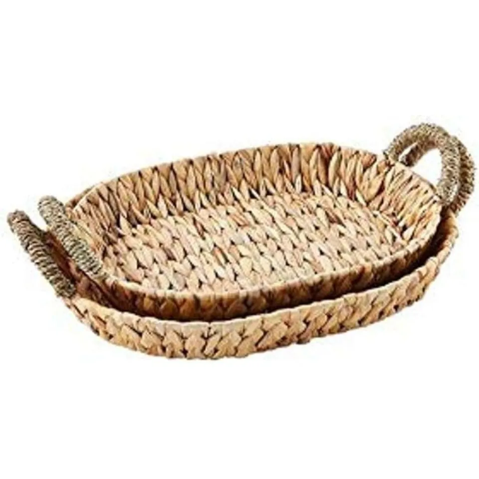 Oval Water Hyacinth Tray OEM