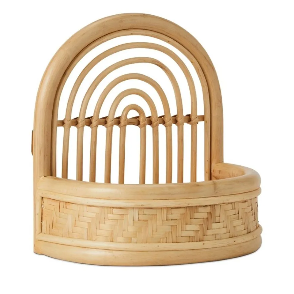 Rainbow Rattan Wall Shelf Manufacturer