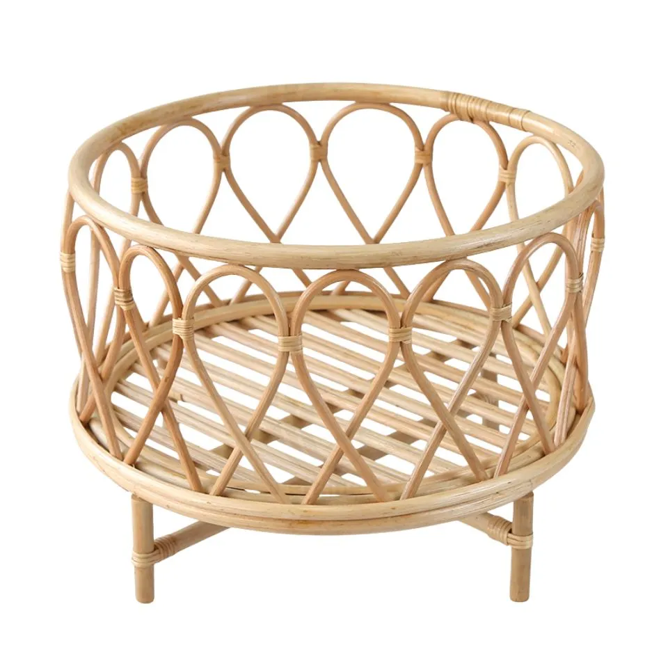 Rattan Baby Cradle Low Moq