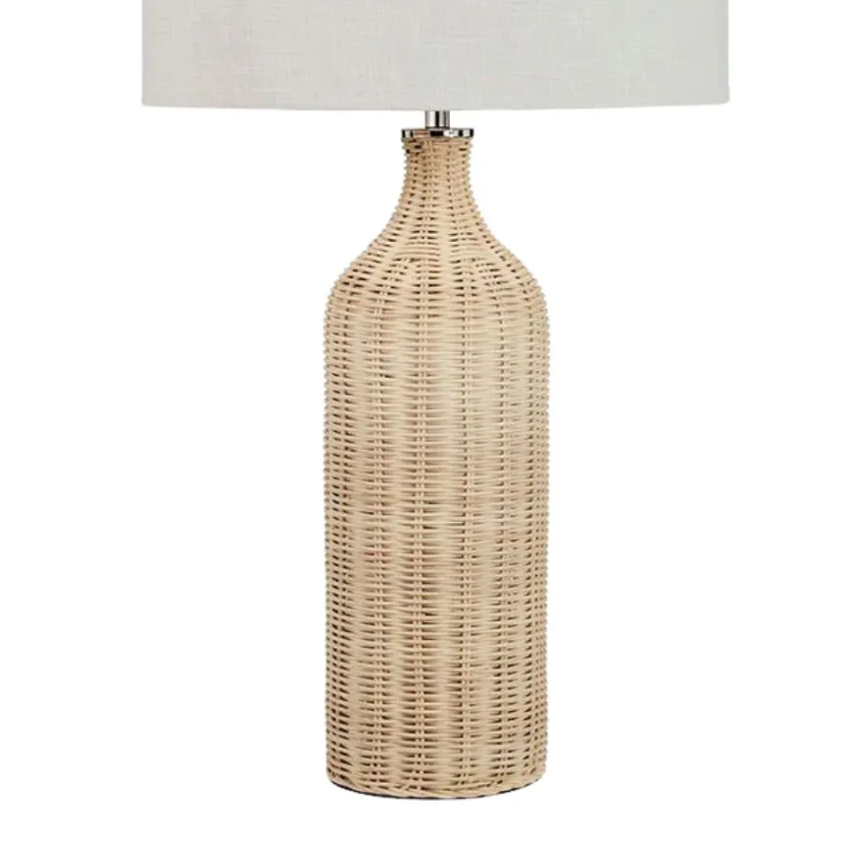 Rattan Base Table Lamps Short Lead Time
