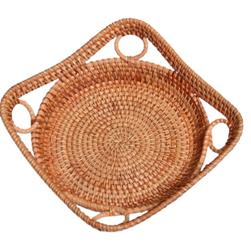 Rattan Basket Tray Short Lead Time