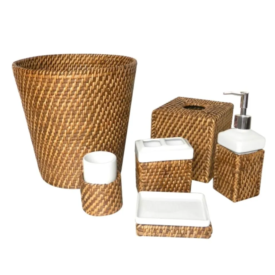 Rattan Bathroom Set Short Lead Time