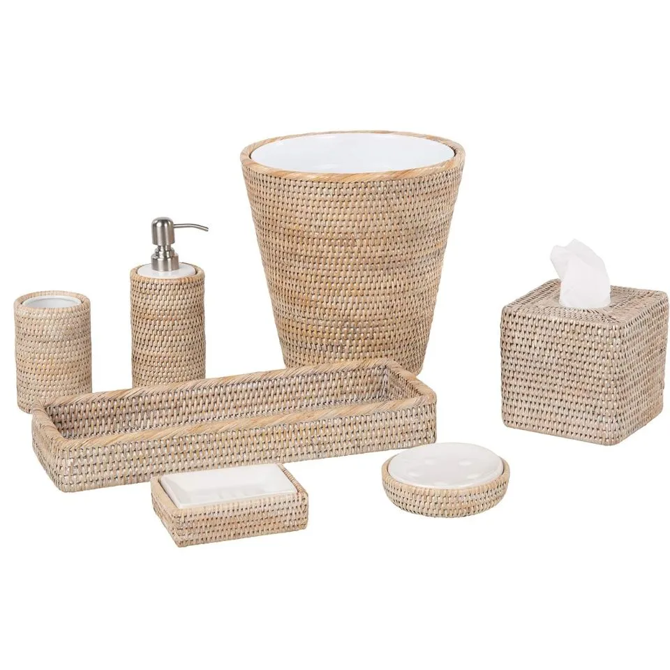 Rattan Bathroom Set Vietnam