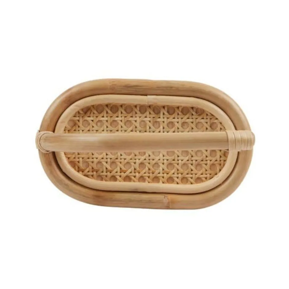 Rattan Bathroom Towel Hangers Handicraft